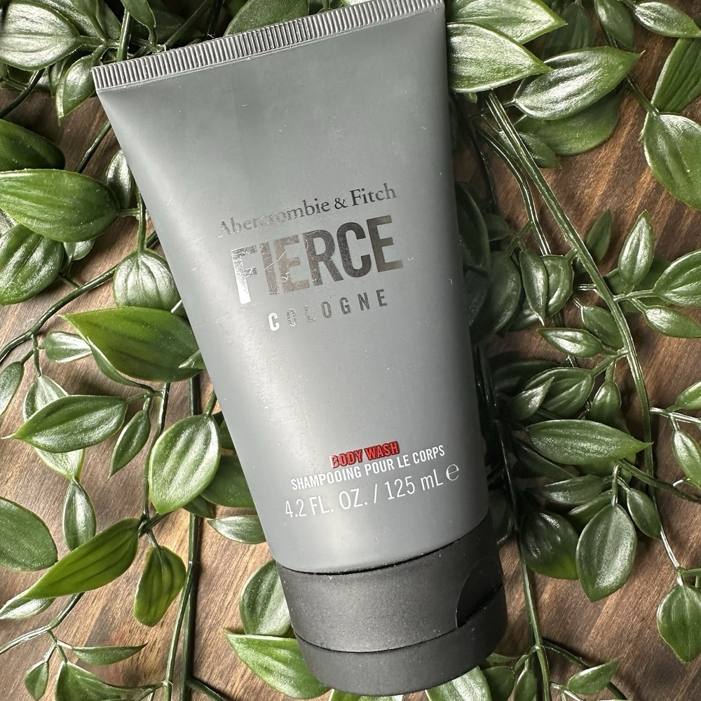 Abercrombie & Fitch FIERCE Cologne Body Wash 4.2 oz 125ML - NEW